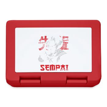 Certified Senpai-design For Japanese - Lunchbox - red - Front