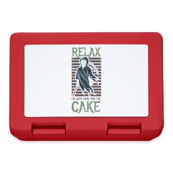 Relax, I'm just here for the - Lunchbox - red - Front