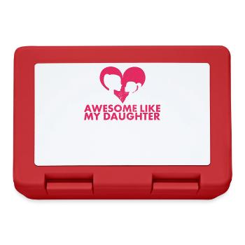 Fantastic as my daughter design for mom - Lunchbox - red - Front