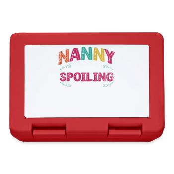 Nanny Ist Mein Name, Für Das Verderben Ist Mein - Brotdose - Rot - Vorne