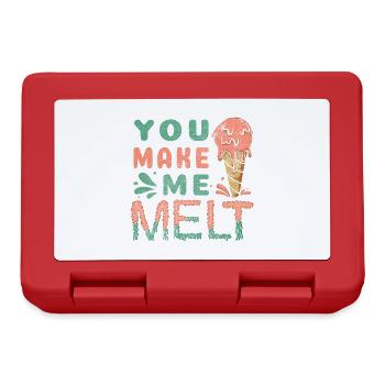 Tu me fais fondre pour Frozen Sweet Fan - Boîte à goûter - rouge - Devant