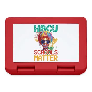 Hbcu Schools Are Important for Pride African Americans - Lunchbox - red - Front