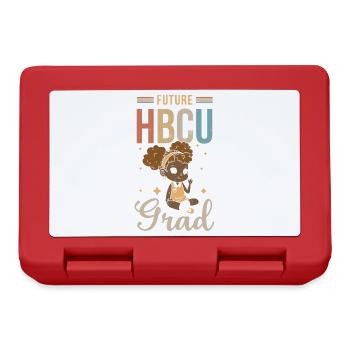 Future Hbcu Grade for Pride African American - Lunchbox - red - Front