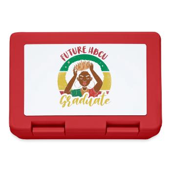 Future Hbcu graduate For Proud - Lunchbox - red - Front