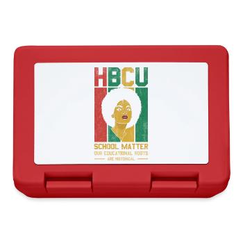 Hbcu School Matter Our Educational Roots - Lunchbox - red - Front