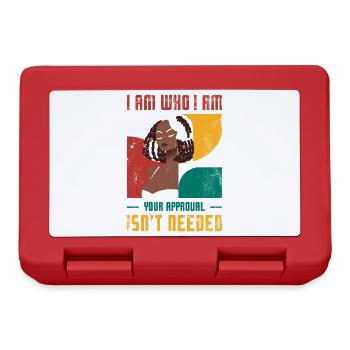 I am who I am, your consent will not - Lunchbox - red - Front