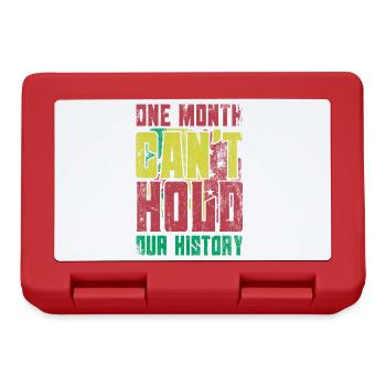 A month can't tell our story for Pride - Lunchbox - red - Front