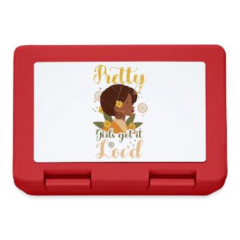 Pretty girls have it for Pride African - Lunchbox - red - Front