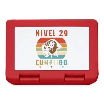 Niveau 29 Complet - Boîte à goûter - rouge - Devant