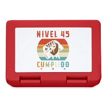 Niveau 45 Complet - Boîte à goûter - rouge - Devant