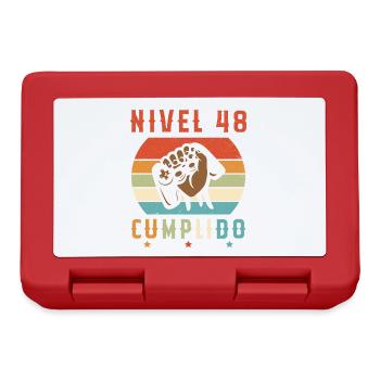 Niveau 48 Complet - Boîte à goûter - rouge - Devant
