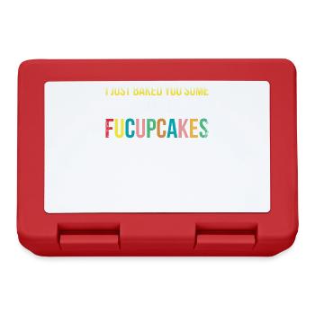 I just got you something to bake or bake - Lunchbox - red - Front