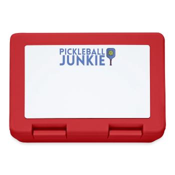 Pickleball junkie For Pickleball players Or - Lunchbox - red - Front