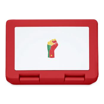For some, freedom is not given, but - Lunchbox - red - Front