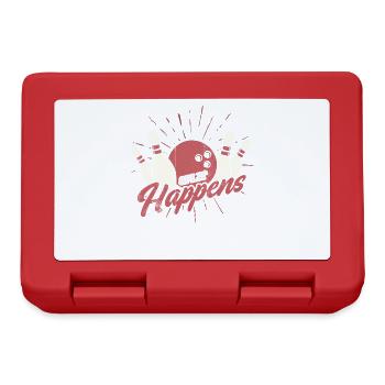 Bowl Design Bowling Player Sport For Bowlers - Lunchbox - red - Front