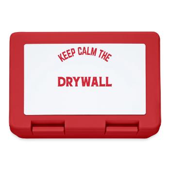 Keep Calm Drywall Guy is here design for a - Lunchbox - red - Front