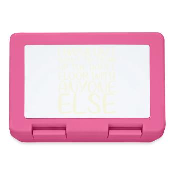I wouldn't tear up the dance floor for that - Lunchbox - pink - Front
