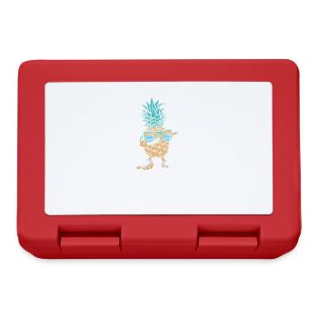 Ceci est mon design de chemise hawaïenne pour - Boîte à goûter - rouge - Devant