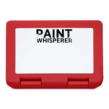 Paint Whisperer Decorator Design Für Maler - Brotdose - Rot - Vorne