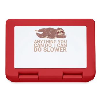 Everything you can do, I can do for - Lunchbox - red - Front