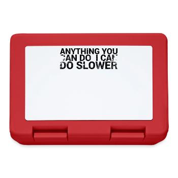 Everything you can do, I can do for - Lunchbox - red - Front