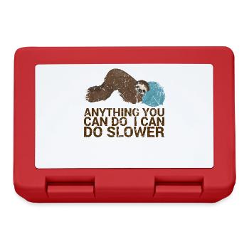 Everything you can do, I can do for - Lunchbox - red - Front