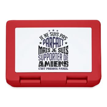supporteur de Amiens - Boîte à goûter - rouge - Devant