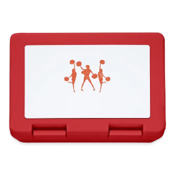 Straight Outta Cheer Practice Design For - Lunchbox - red - Front