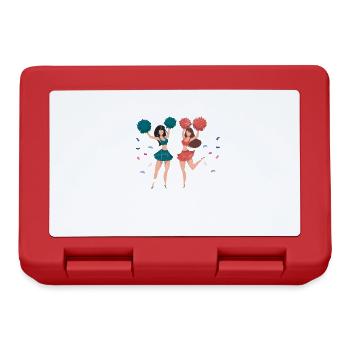 Straight Outta Cheer Practice for Cheerleaders - Lunchbox - red - Front