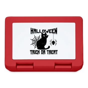Halloween | Süßes oder Saures - Brotdose - Rot - Vorne