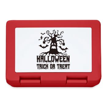 Halloween | Süßes oder Saures - Brotdose - Rot - Vorne