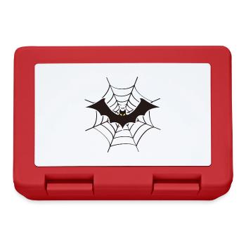Fröhliches Halloween - Brotdose - Rot - Vorne