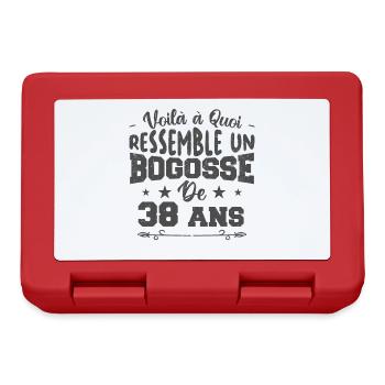 Voilà à quoi ressemble un bogosse de 38 ans | cad - Boîte à goûter - rouge - Devant