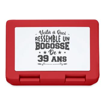 Voilà à quoi ressemble un bogosse de 39 ans | cad - Boîte à goûter - rouge - Devant