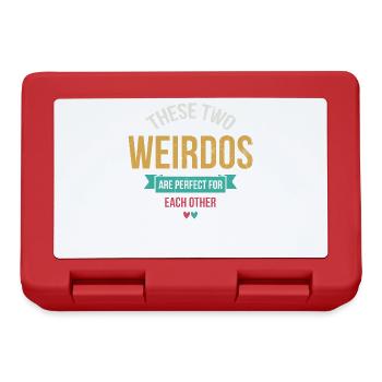 These two weirdos are perfect for anyone for the - Lunchbox - red - Front