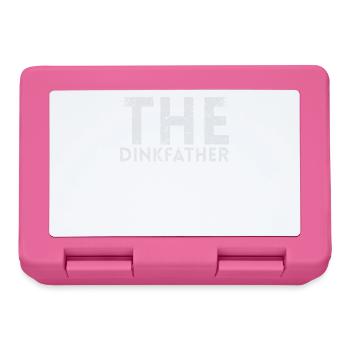 The Dinkfather for pickleball players or - Lunchbox - pink - Front