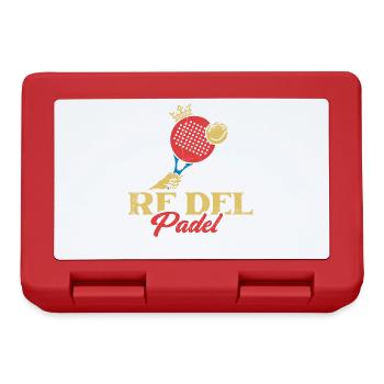Padel tennis - Boîte à goûter - rouge - Devant