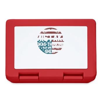Her first mistake was to think I was one of them. - Lunchbox - red - Front