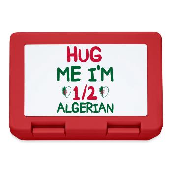 Algerian humor I am half Algerian - Lunchbox - red - Front