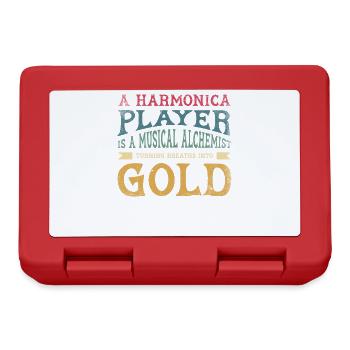 Turning Breaths Ino Gold, - Lunchbox - red - Front