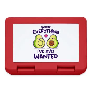 You're Everything I've AVO Wanted - Lunchbox - red - Front