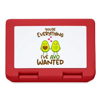 You're Everything I've AVO Wanted - Lunchbox - red - Front