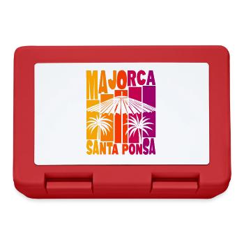 Majorque Santa Ponsa - Boîte à goûter - rouge - Devant