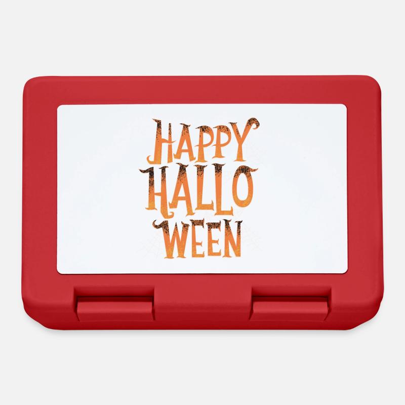 happy Halloween - Lunchbox - red