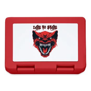 Red Demon Head, Dare to Stare - Lunchbox - red - Front