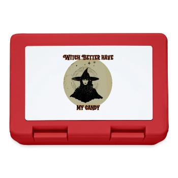 Witch better have my candy, Halloween - Lunchbox - red - Front