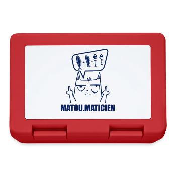 Mathématiques, Mathématicien, Fan de Math - Boîte à goûter - rouge - Devant