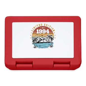 1994 Retro Vintage Anniversary Gift Born in 1994 - Lunchbox - red - Front