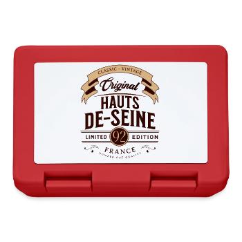 Hauts-de-Seine Department France - Lunchbox - red - Front