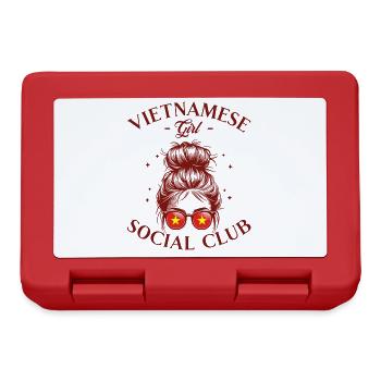 Femme Social Club Vietnamesisches Mädchen - Brotdose - Rot - Vorne
